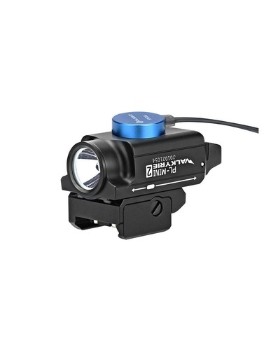 PL Mini II Valkyrie 600 Lum Compact Gun LED Flashlight. Olight (Titanium) - Picture 7 of 24