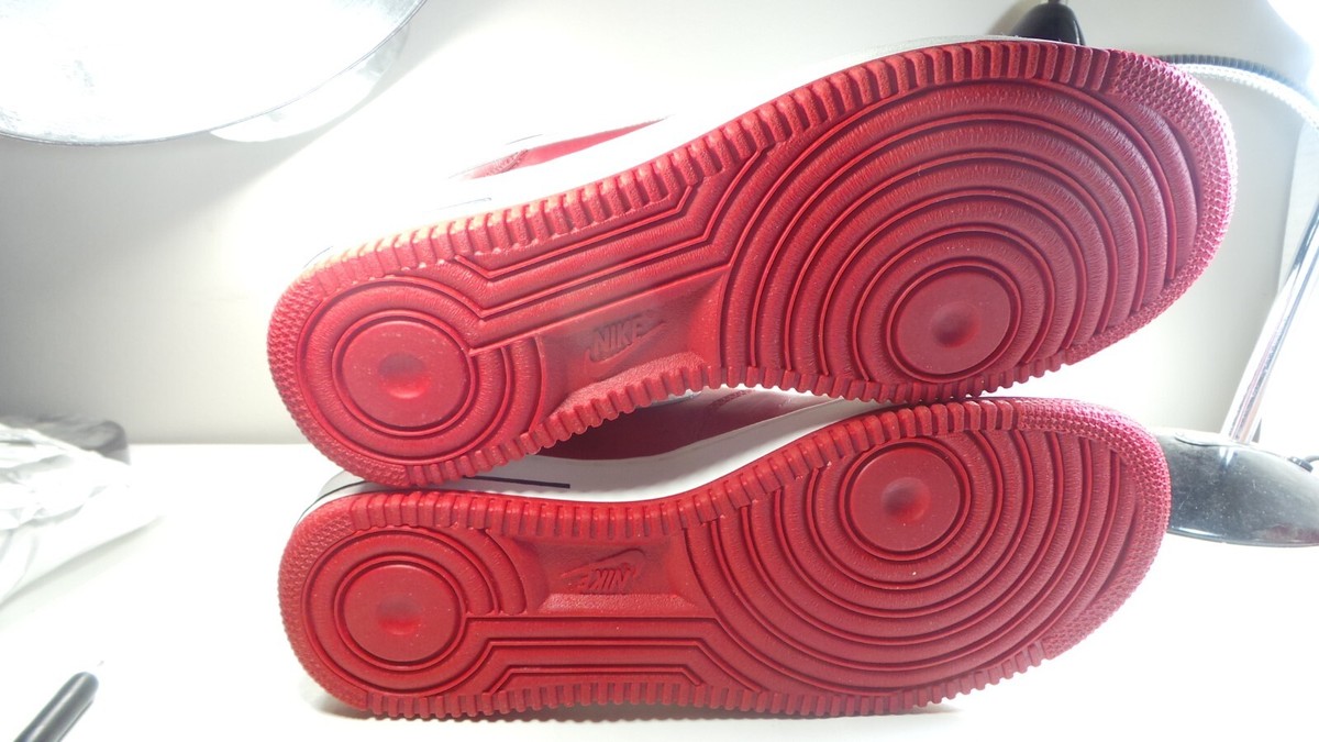 NIKE 2003 AIR FORCE 1 PR4 624040-641 PUERTO RICO 4 RED 10.5 DUNK