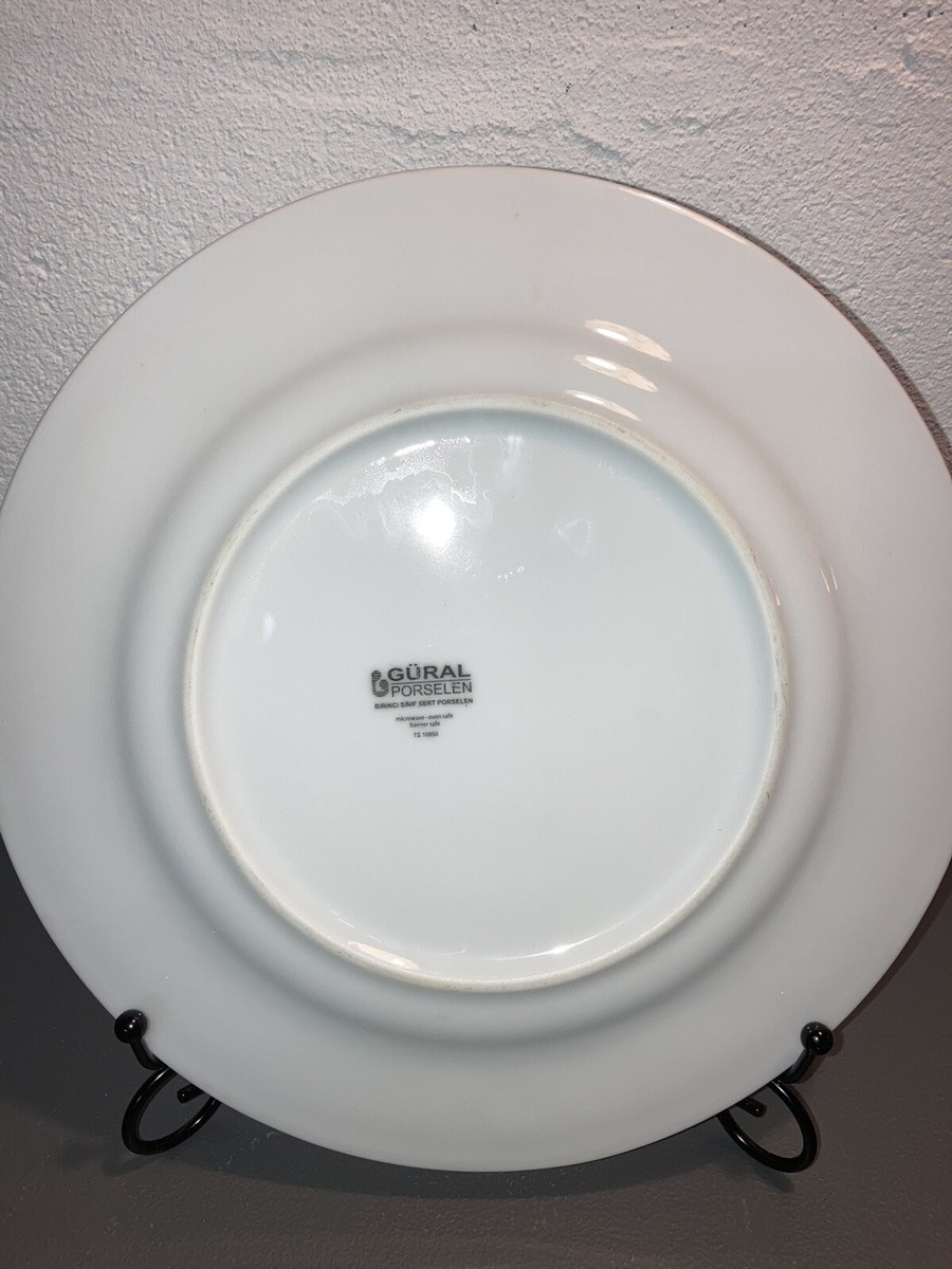 Porselen Dinner Plates Wholesale Wholesale Rococo White Gold Fine