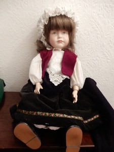 antique reproduction doll clothes
