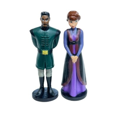 Disney Frozen 2 Cake Topper Figurines Queen Iduna Lieutenant Destin Mattias