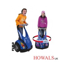 Kids Feber Famosa Dareway 12v Battery Electric Balance Scooter Ride On Car Blue Kids Feber Famosa Dareway 12v Battery Electric Balance Scooter Ride On Car Blue