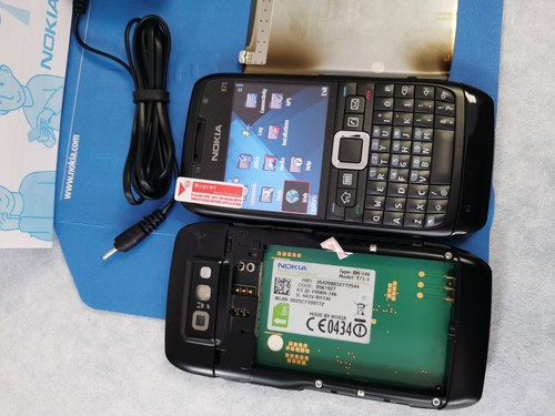 Original Unlocked Nokia E71 QWERTY Keypad Phone Mobile Phone Black Sliver Brown - 第 3/12 張圖片