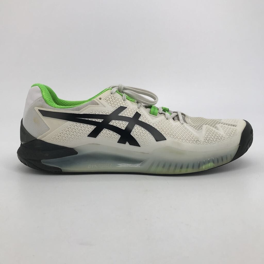 Asics Mens GelResolution 8 Tennis Shoes White Black … Gem