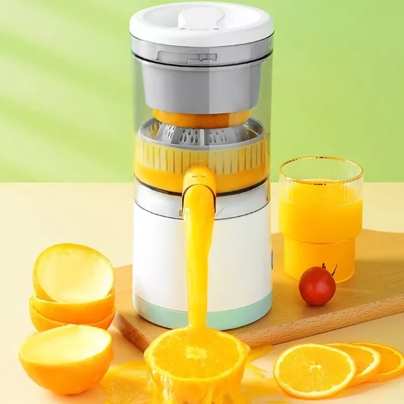 Orange Electric Citrus Juice Machine Orange Juice Lemon Squeezer Rechargeable