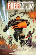 FREE AGENTS #2 - Shalvey Cover C - NM - Image - Presale 08/07