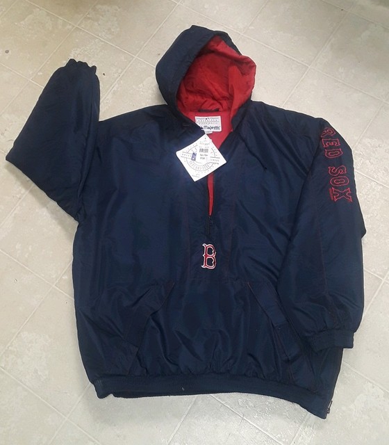 Boston Red Sox Majestic Pullover Jacket Brand New With Tags Vintage 2001 | eBay