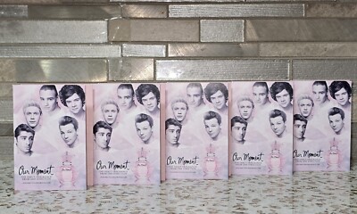 OUR MOMENT by ONE DIRECTION FOR WOMEN'S .08 ml SET OF 5 VIALS EDP SPRAY NEW