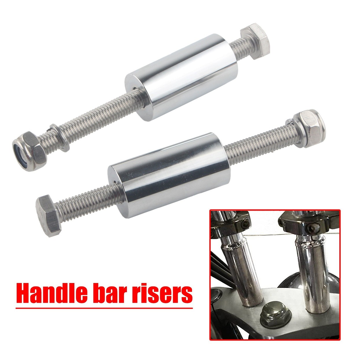 Spiked Motorcycle Risers