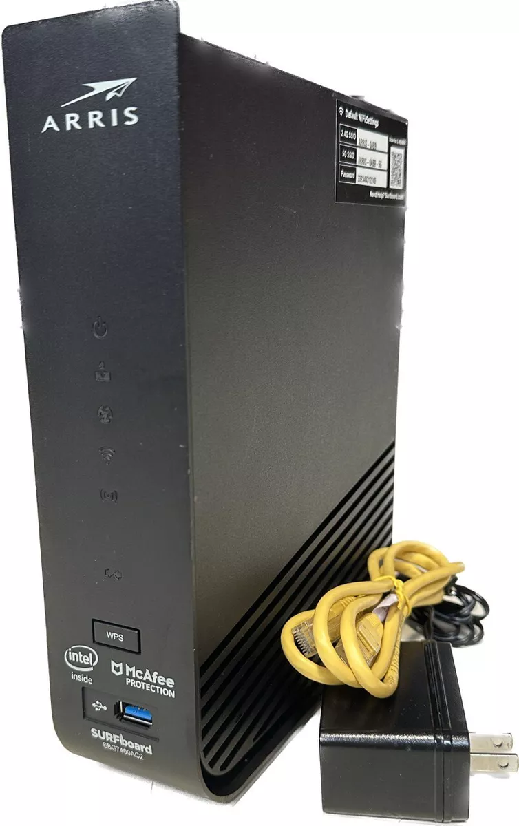 ARRIS SURFboard SBG7600AC2 DOCSIS Cable Modem AC2350 WiFi