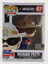 Richard Petty Nascar #02 Signed Funko Pop PSA