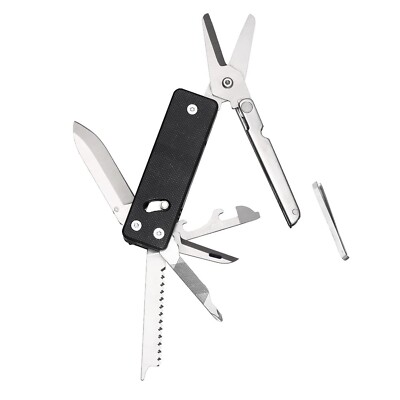 ROXON KS2 Elite D2 Blade 13 in 1 Mini Multi Tool function pocket kn... Fast Ship