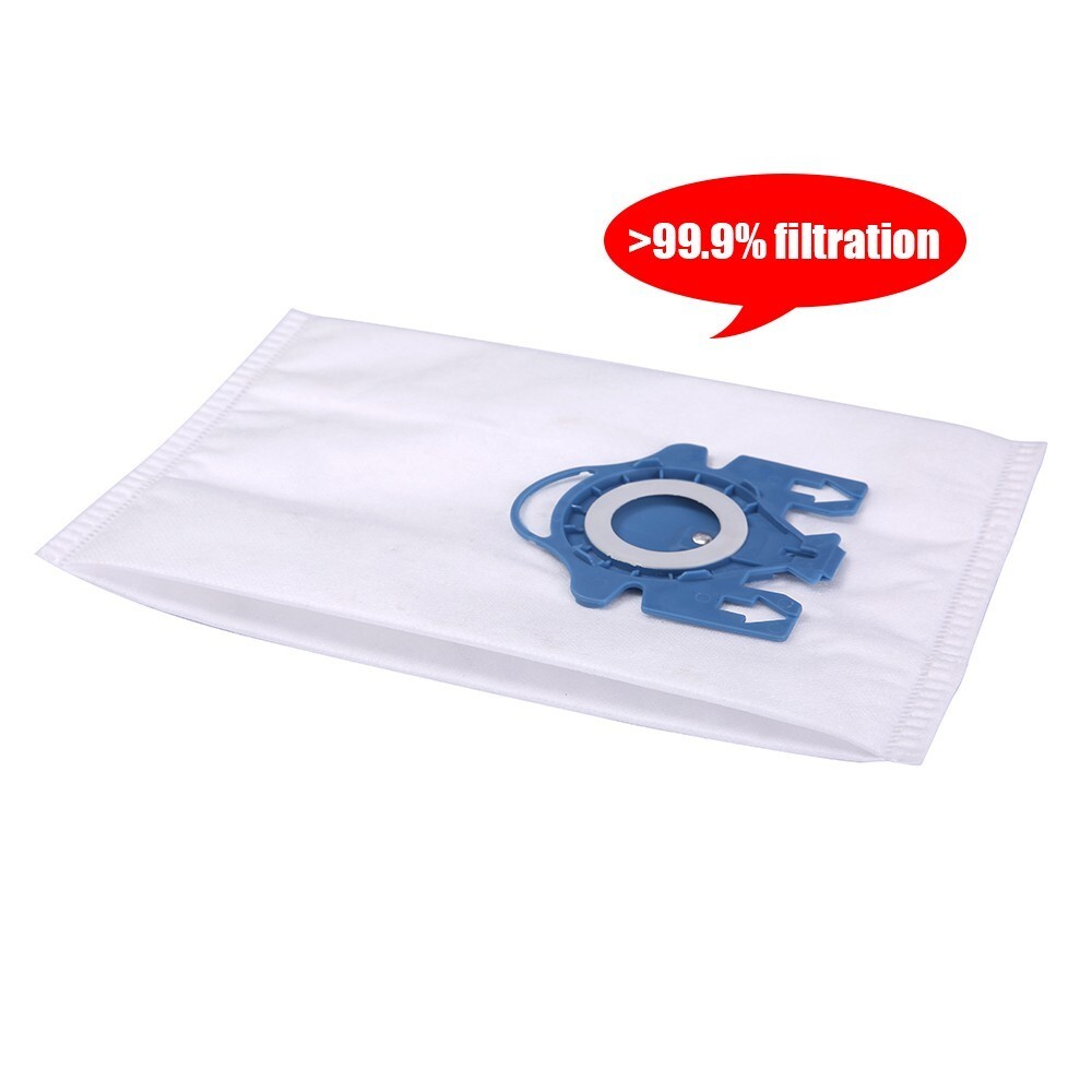 12x Vacuum Cleaner Bags C2 C3 for Miele 3D GN FJM Hyclean S8 S5 S5211