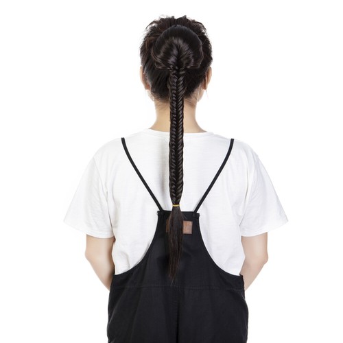 21/24'' Braided Ponytail Clip Drawstring Long Synthetic Hair Thick Ponytail Wigs - Picture 9 of 30