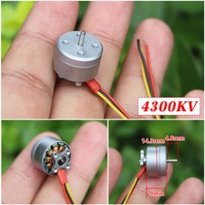 4PCS 1104 Mini Brushless Motor 4300kv for 1S-3S RC Drone FPV Racing Quadcopter