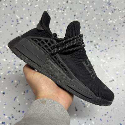 ADIDAS NMD HUMAN RACE PHARRELL BLACK GY0093 SIZE 4 Men / 5 