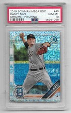 Casey Mize 2019 Bowman Chrome Mega Box Refractor Rookie ** PSA 10 ** Detroit Ace