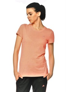 orange adidas t shirt women's