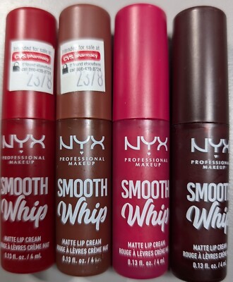 (2) NYX Smooth Whip Matte Lip Cream ~ You Choose one color