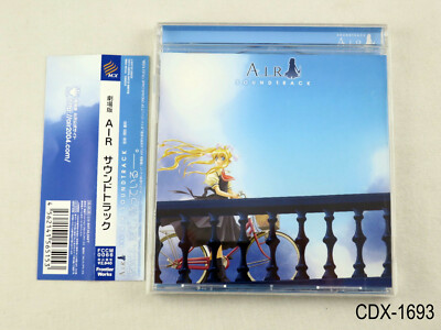 Air Movie OST Original Soundtrack Key Anime Japanese Import CD Japan US Seller