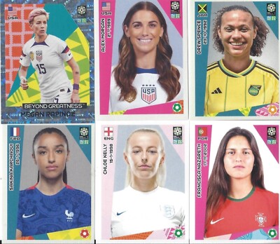 Panini Women's FIFA World Cup Stickers Sticker Collection 2023 #209 - 410