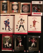 Hallmark Christmas Ornaments - Various Athletes/Sports Figures NIB  You Pick 