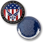 NEW USAF U.S. Air Force Oath of Enlistment Challenge Coin.