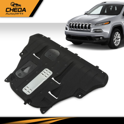 Engine Splash Shield Guard Under Cover Fit For 2015-2018 Jeep Cherokee Center
