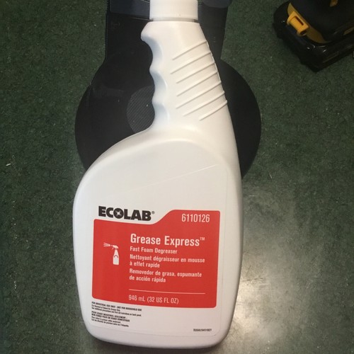 Ecolab Grease Express Fast Foam Degreaser- 32 FL OZ Refill for sale ...