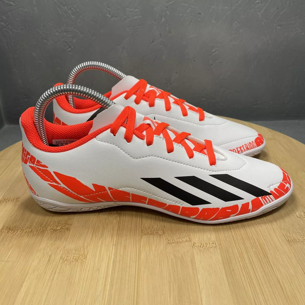 Adidas X Speed-Portal MESSI 4 FG Cleats White Soccer Shoes Men's