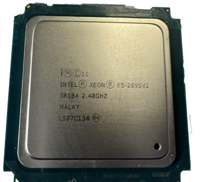 QTY 2 Intel Xeon E5-2695 V2 2.40 GHz 12-Core SR1BA LGA-2011 Server CPU