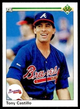 1990 Upper Deck  #550 Franklin Stubbs 1st Base Los Angeles Dodgers FREE shipping