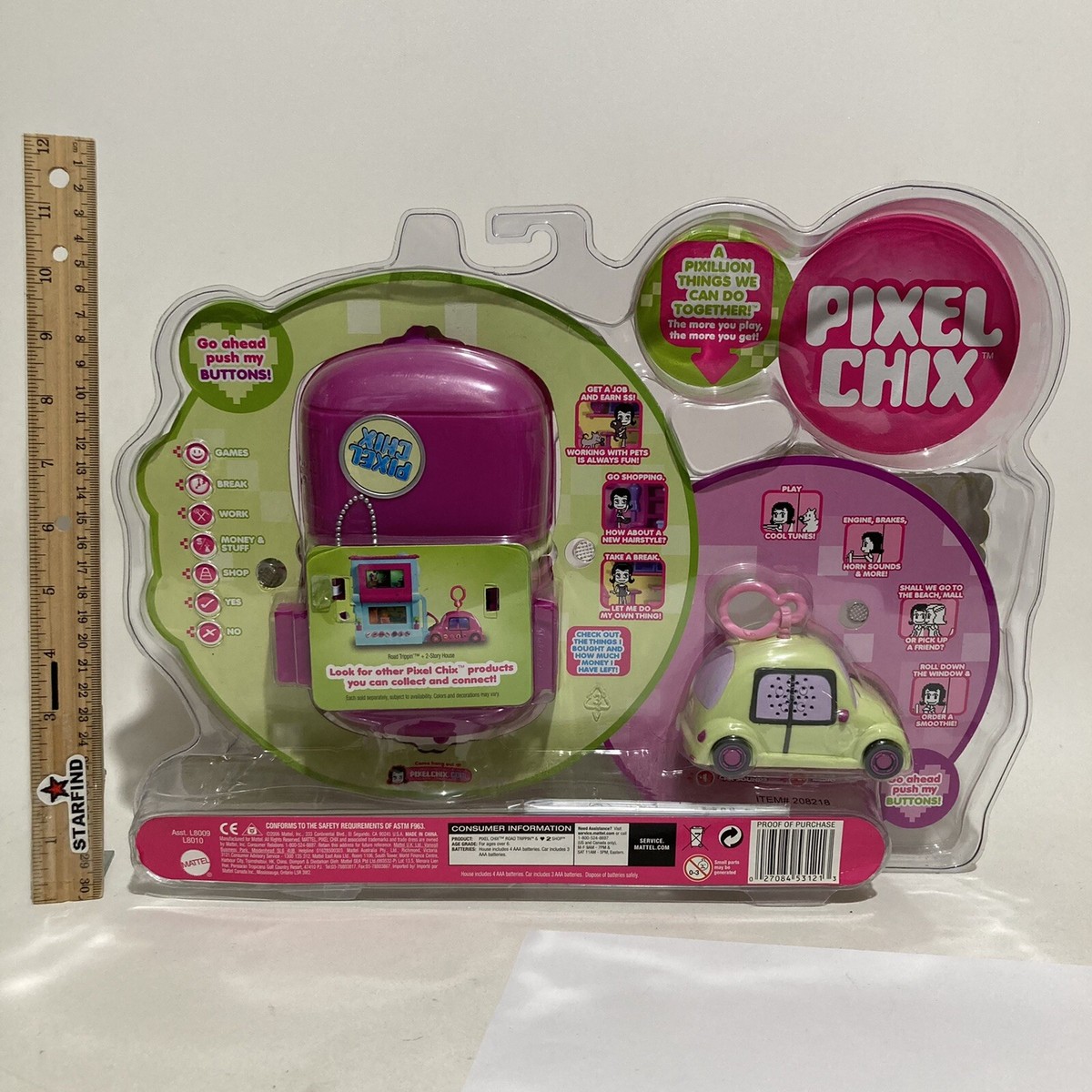 Pixel Chix 2-in-1 Road Trippin' + Love 2 Shop Mattel RARE Pixel Chix 2-in-1 Road Trippin' + Love 2 Shop Mattel RARE