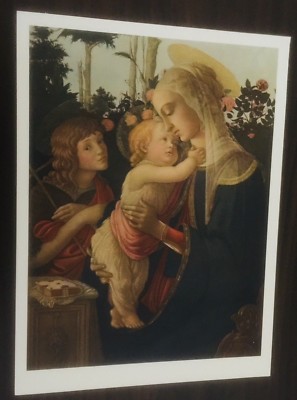 The Virgin and Child with Saint John the Baptist by Sandro Botticelli ...