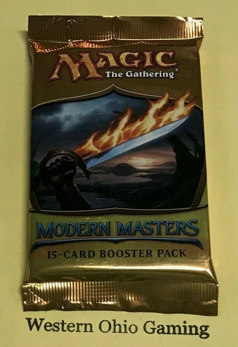Magic: The Gathering Modern Masters Sealed Collectible Card Game