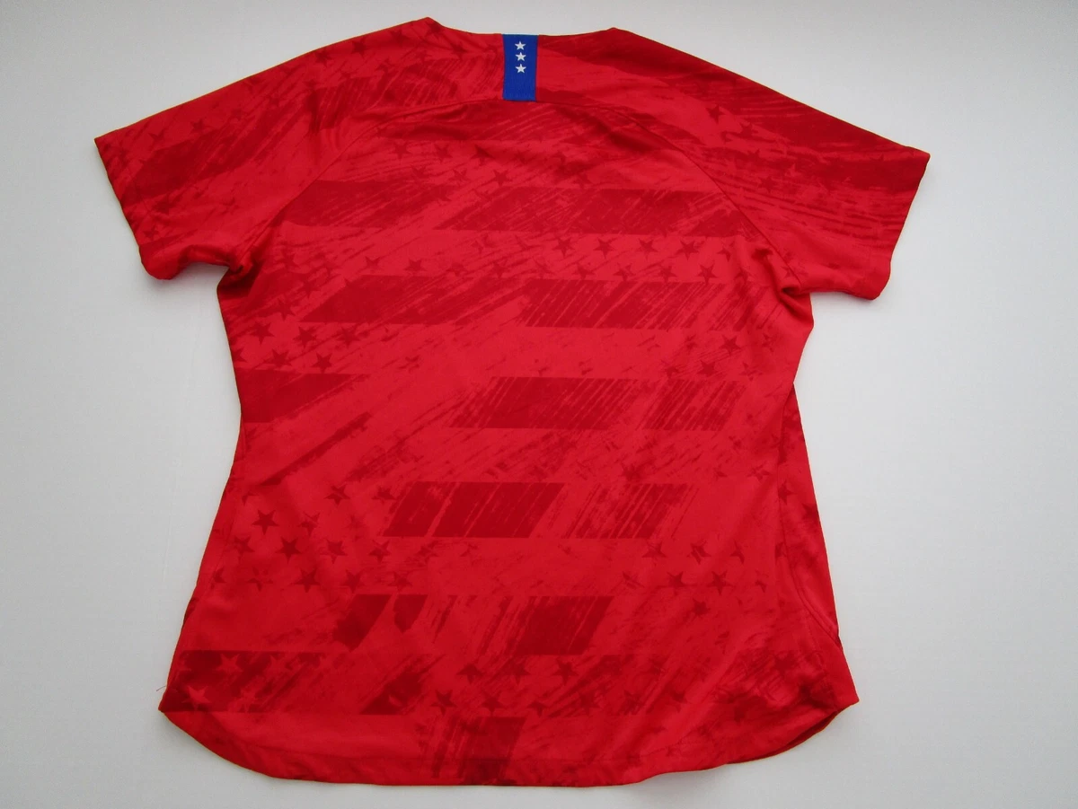 Womens XL USA Soccer USWNT 2019 Nike red jersey