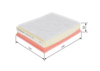 Bosch F 026 400 052 Luftfilter FüR Renault