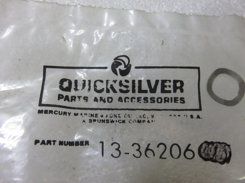 Y2 Quicksilver 13-36206 Wave Washer Mercury Factory OEM Part | eBay
