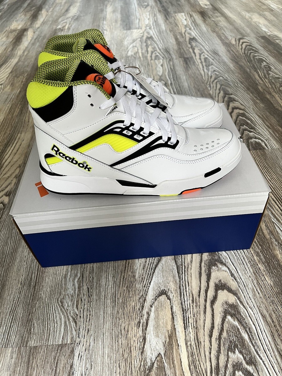 Size 12 - Reebok Pump TZ High Solar Yellow | eBay