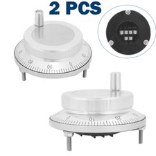 2PCS 60mm Manual Pulse Generator 6 Terminal Handwheel For CNC Milling Machines