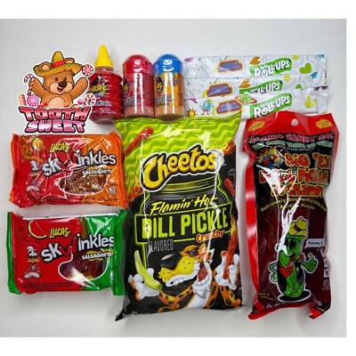 Cheetos Flamin' Hot Dill Pickle Kit