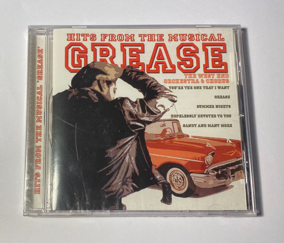 HITS FROM THE MUSICAL GREASE - RARE CD OUT OF PRINT - NEW SEALED