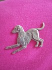 Rhodesian Ridgeback Playing Pin Pewter Dog Jewelry by Cindy A. Conter