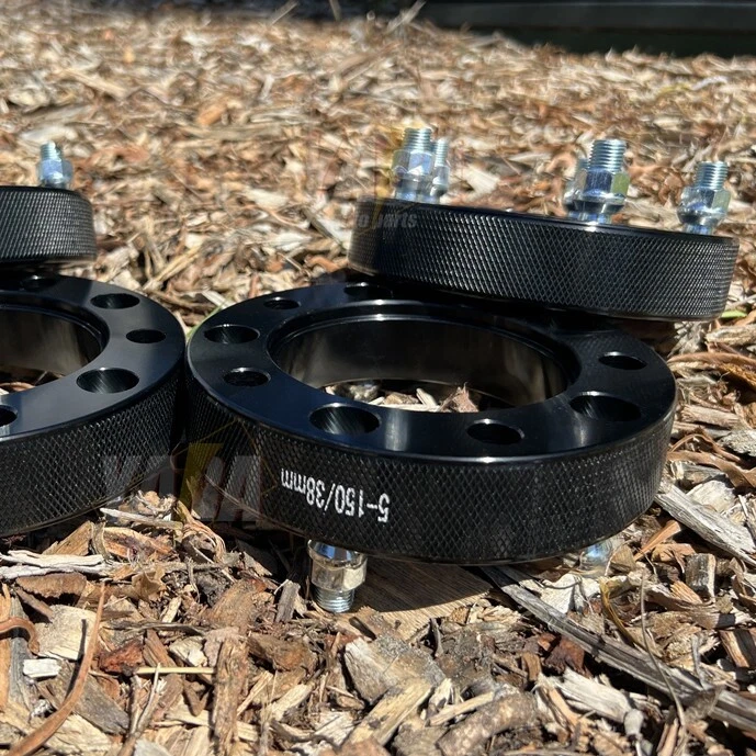 4 espaciadores de rueda 1,5-38 mm 5x150 para Toyota LandCruiser 78 - vagón, Ute, tropa Foto 3 de 4