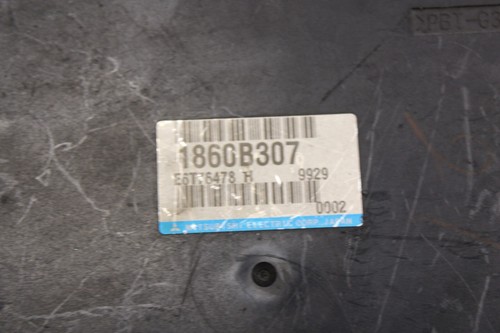 2010 LANCER EVOLUTION X MR EVO 10 IGNITION SWITCH W/ ECU & KEY CYLINDER 1860B307 - Picture 12 of 24