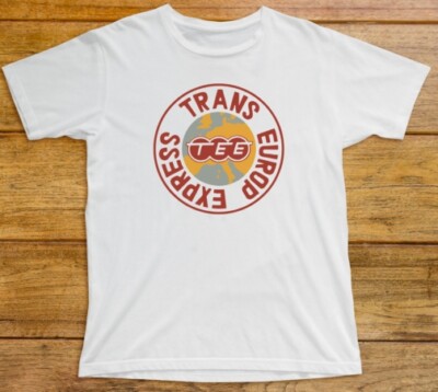 Trans Europ Express T-Shirt 699 Retro Eisenbahn Zug Europa Logo Intercity Orient