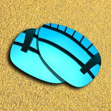 Polarized Lenses Replacement for-Oakley Feedback Sunglasses - Ice Blue Mirror