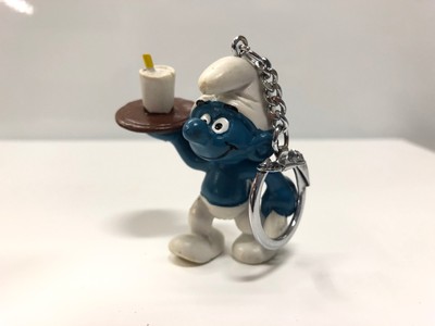 le schtroumpf boxeur 5 cm figurine les schtroumpfs neuf à très bon état
