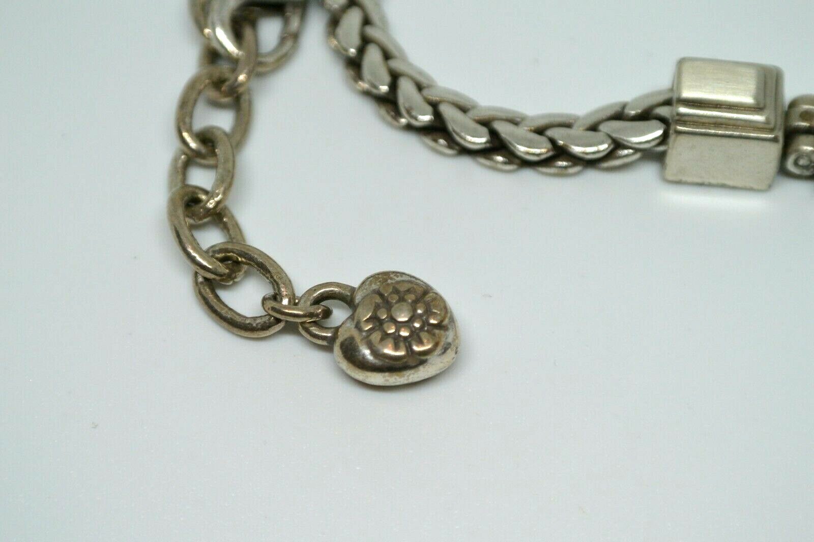 Brighton Etched Solid Rectangular Bar Oval Square… - image 4