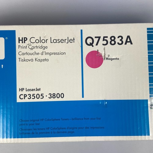 Genuine HP Q7583A Magenta Toner Cartridge - Unboxed (VAT Inc)